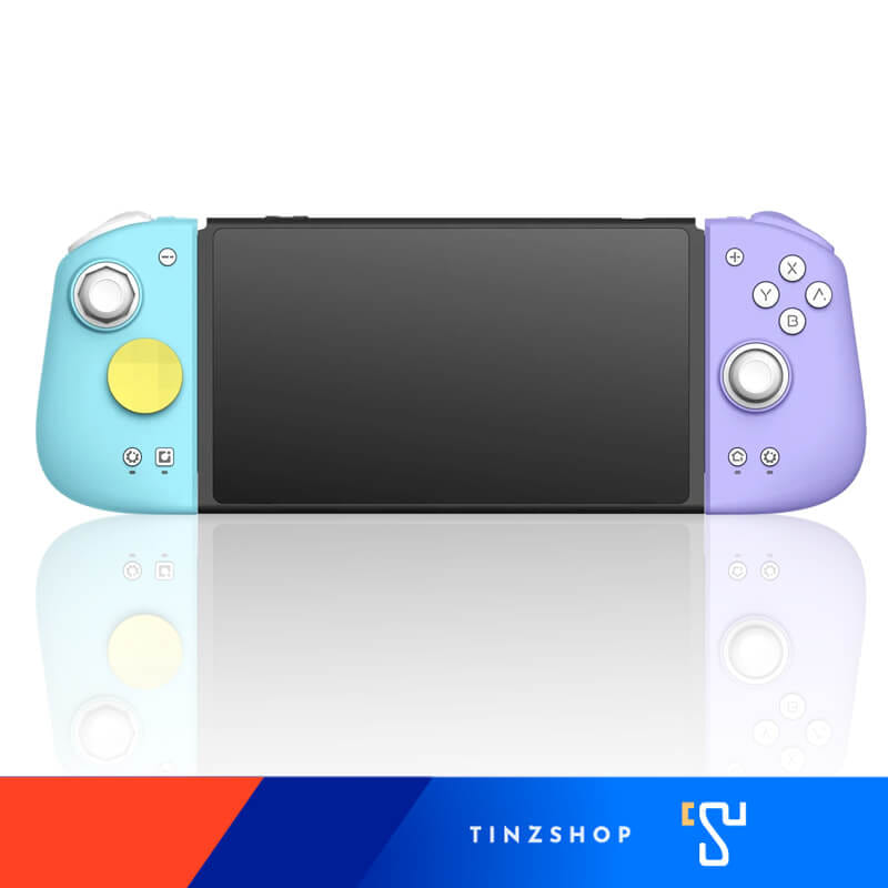 จอยเกมไร้สาย Mobapad Gemini M6S สีพาสเทล ม่วง/ฟ้า